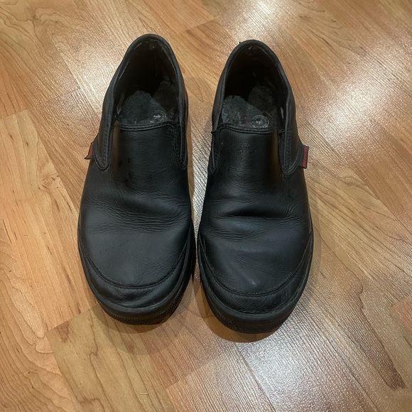 Skechers Shoes Skechers Nonslip Restaurant Slip On Leather Shoes